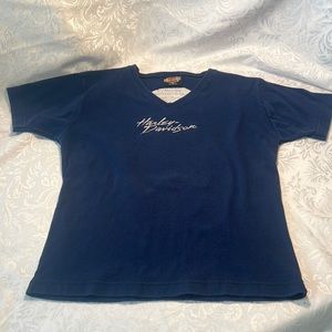 Harley Davidson V-Neck Shirt